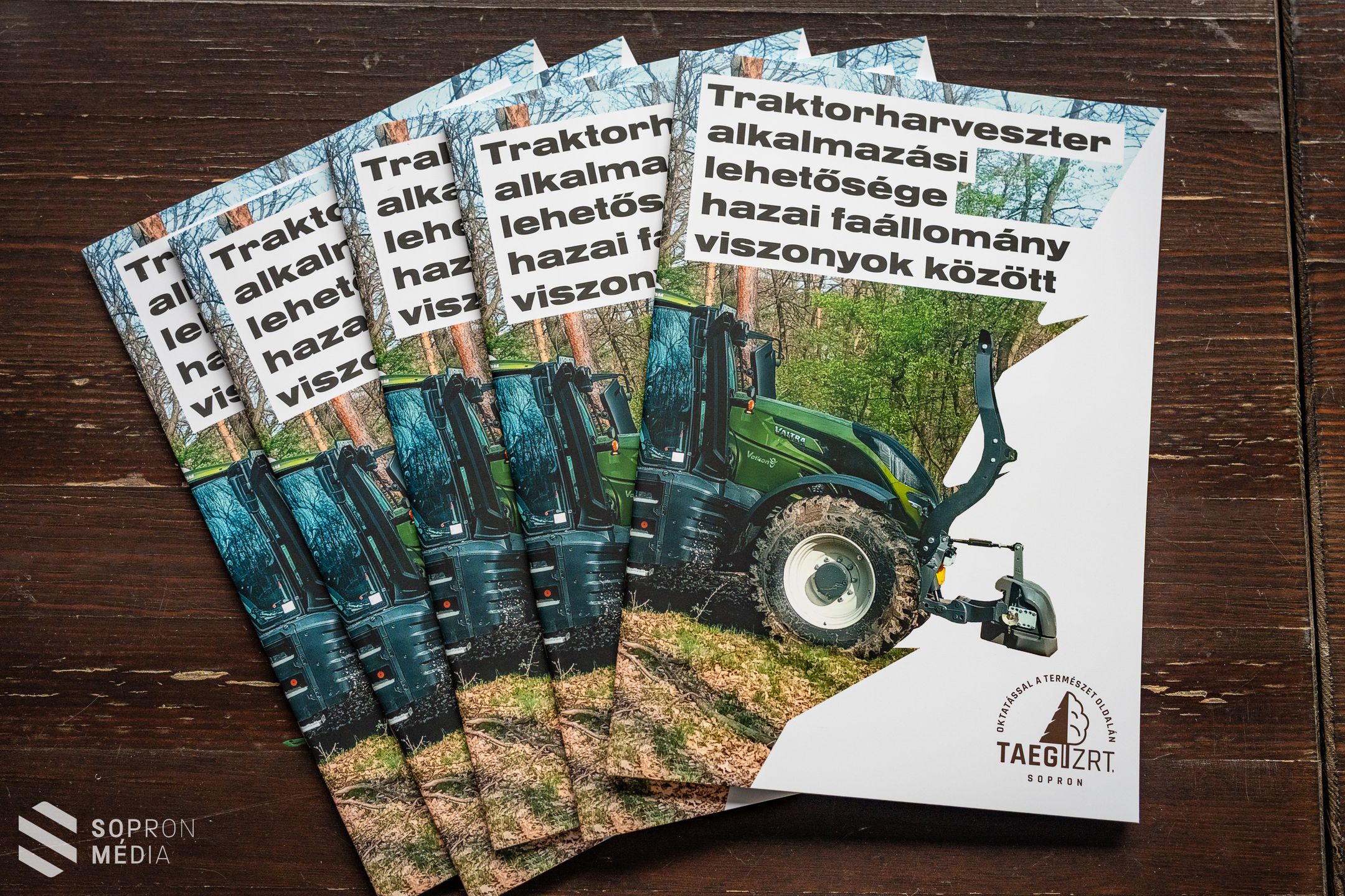 Új munkaeszközök szolgálják az erdésztanulók képzését Sopronban is