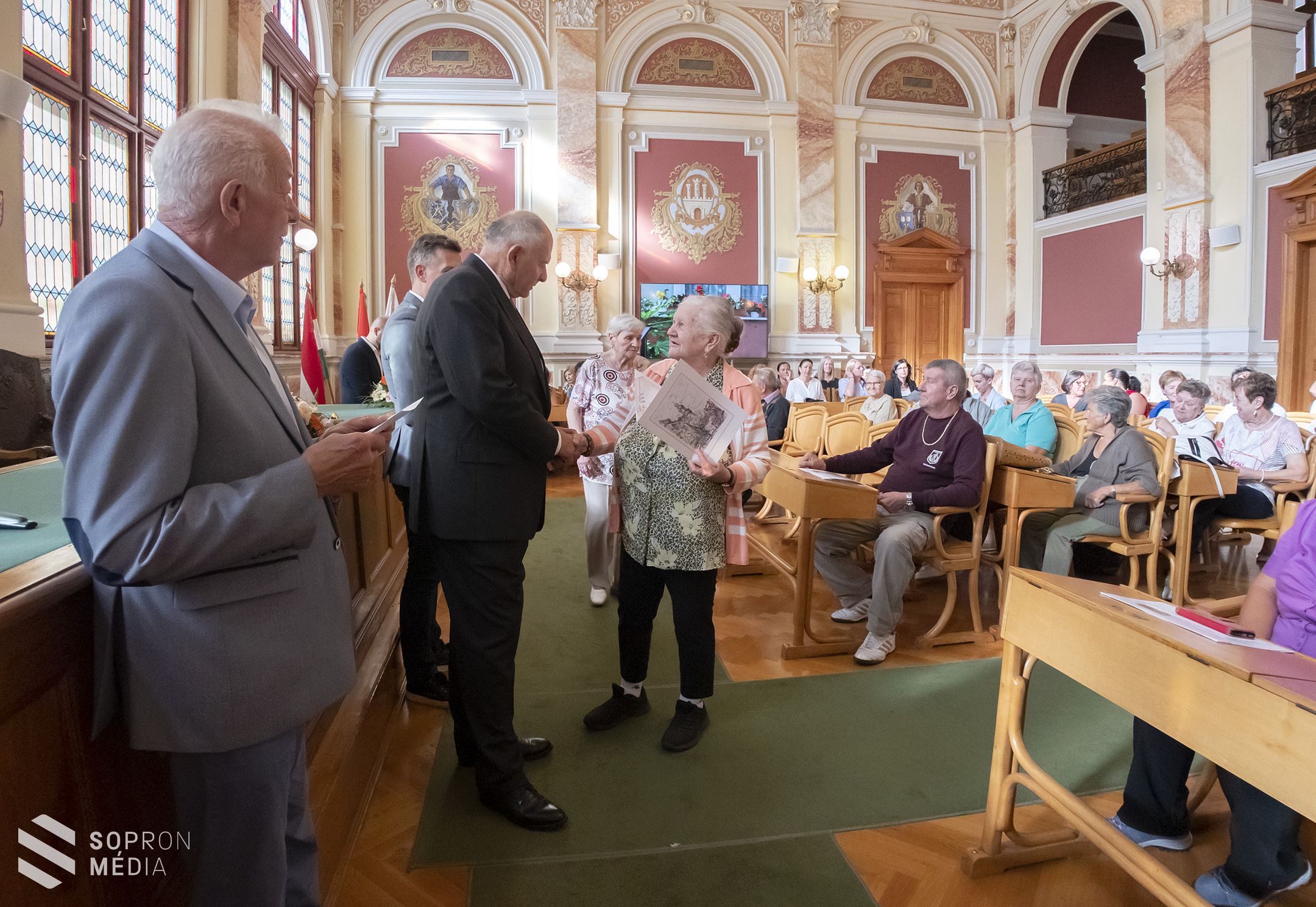 Virágos Sopronért - Díjazták a környezetszépítőket