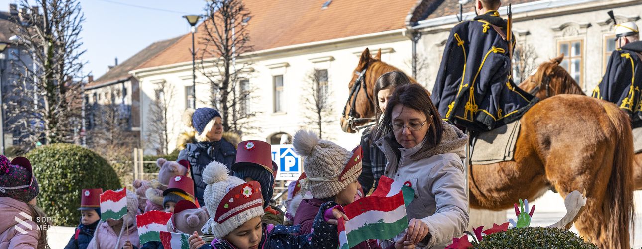 Az óvodások is megemlékeztek március 15-ről