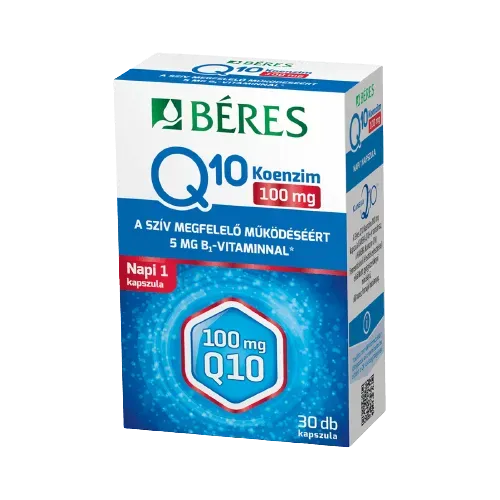 Béres Koenzim Q10 100mg étrendkiegészítő kapszula (30x)