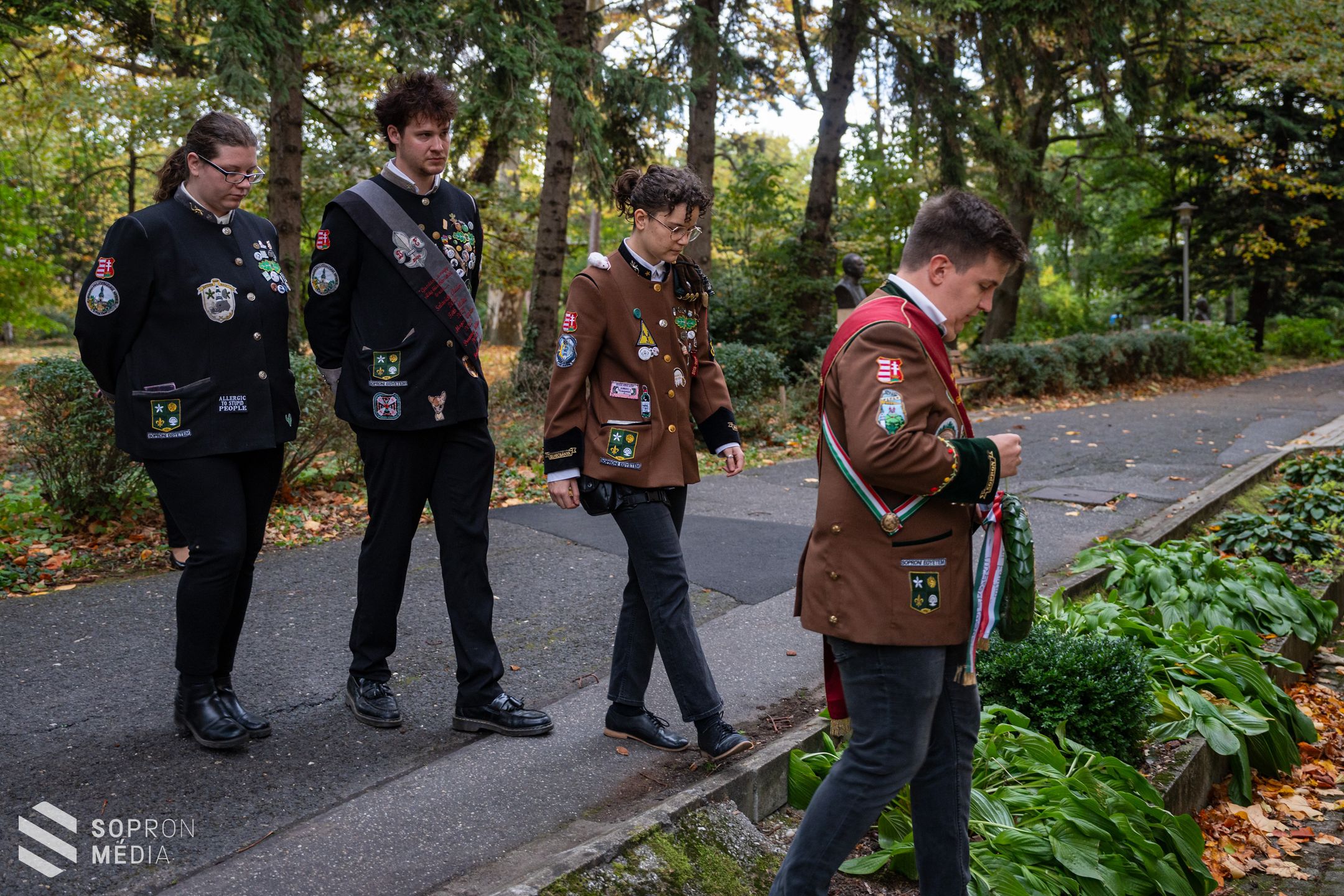 Az 1956-os forradalom hőseire emlékezett a Soproni Egyetem