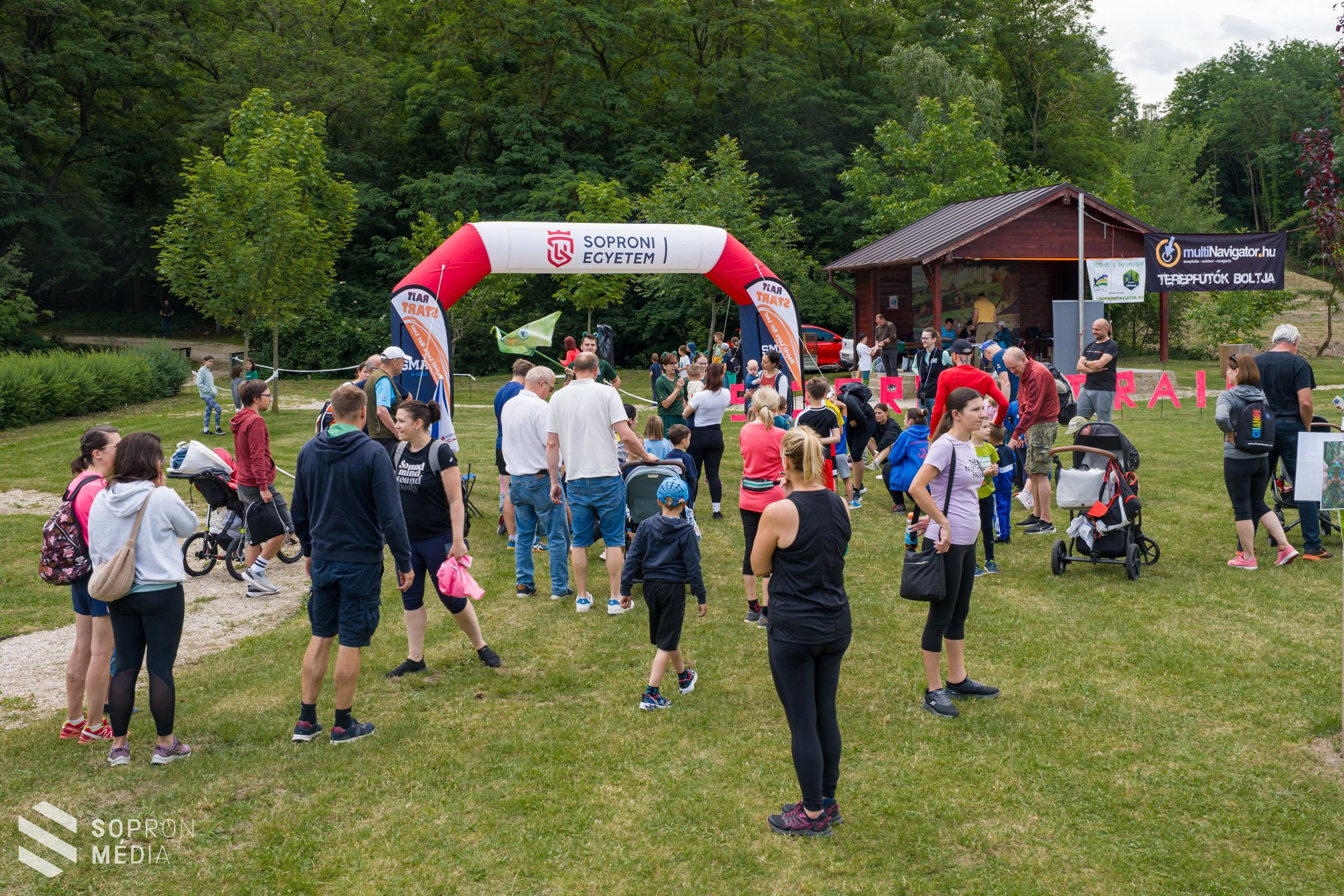 Több százan indultak a jubileumi Sopron Trailen
