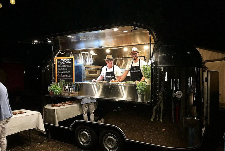 Die "Airstream-Pizzeria"