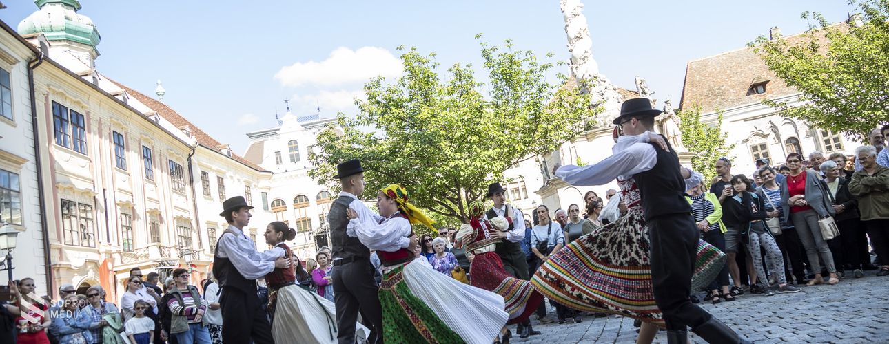 A SopronFest első napján is rengeteg színes programon vehettek részt az érdeklődők