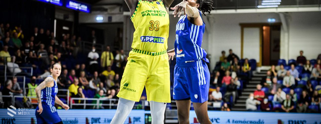 A Sopron Basket legyőzte a Kurszkot is, így csoportelsőként fordulnak a lányok a szünetre