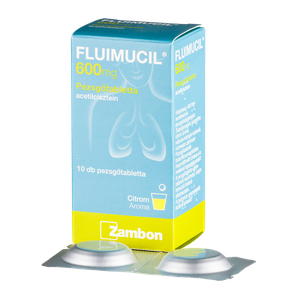 Fluimucil 600 mg pezsgőtabletta (10x) termék kép