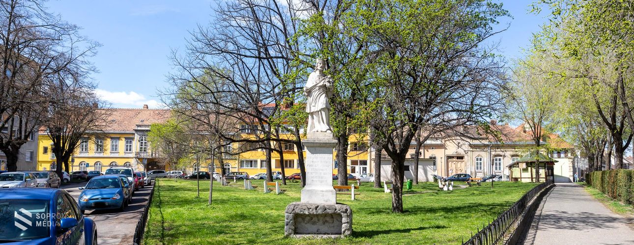 Így újulnak meg Sopron központjának zöldfelületei