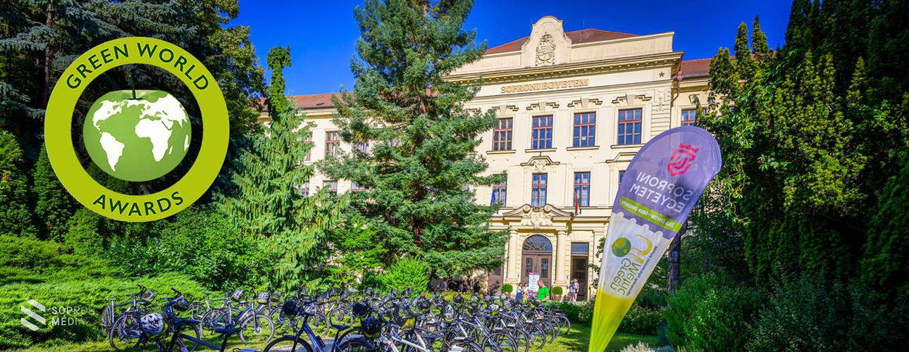 A Soproni Egyetem nemzetközi elismerésben részesült: a rangos Green World Environment Award-díj nyertese!