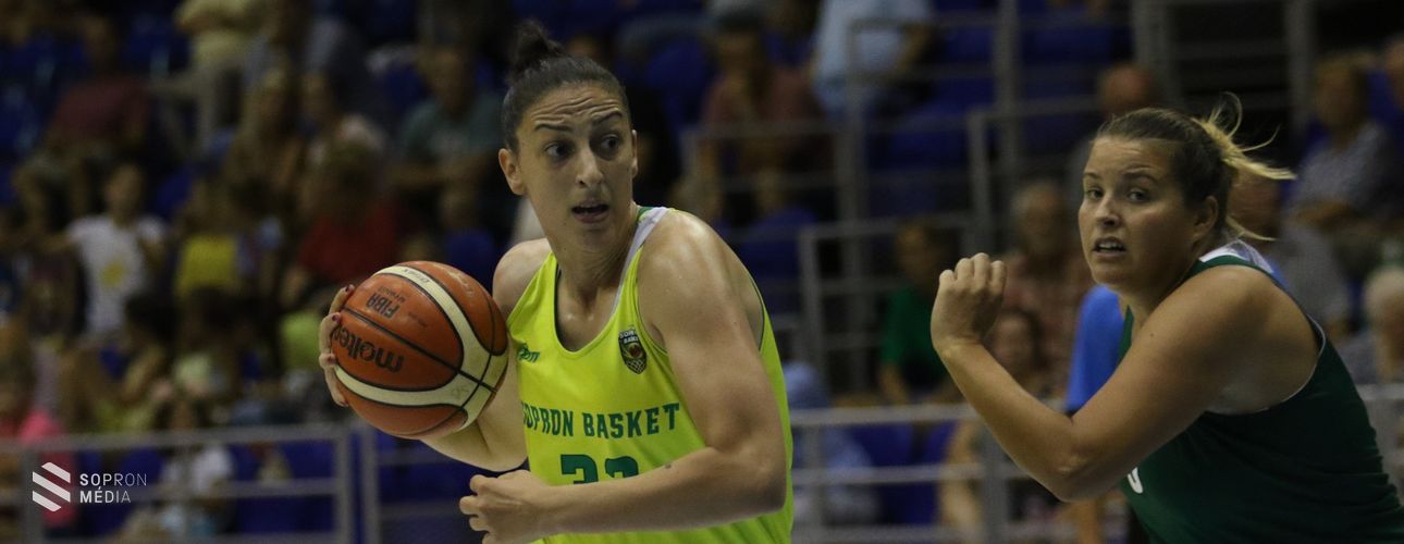 Magabiztos győzelemmel kezdett a Sopron Basket