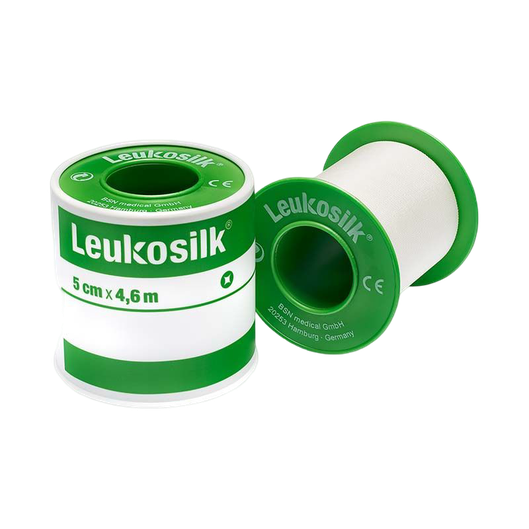 Leukosilk ragtapasz 4,6m x 5   cm (1x)
