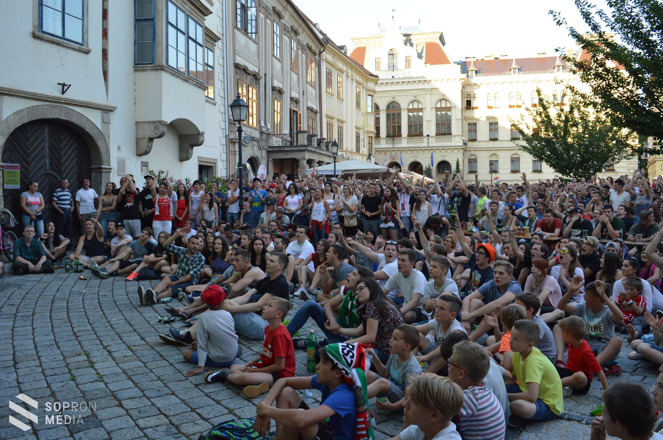 Így szurkolt és ünnepelt Sopron! (képgaléria+videó)