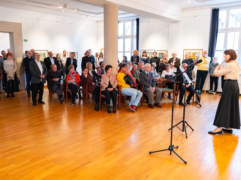 Soproni akvarellisták műveiből nyílt kiállítás a Festőteremben