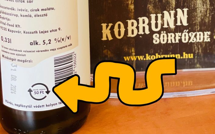 Új kötelező üvegvisszaváltási rendszer