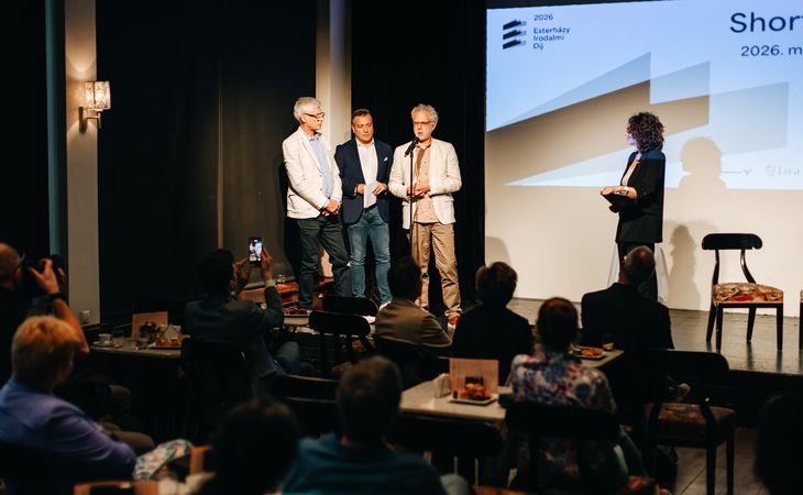 Esterházy Irodalmi Díj 2026 shortlist bejelentő- fotógaléria