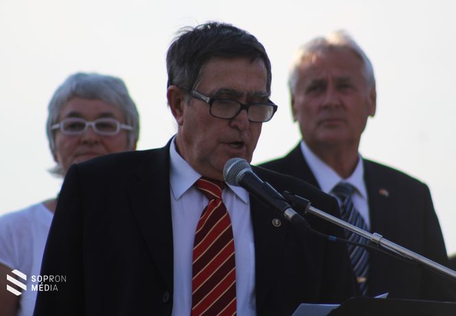 Magas László, a Páneurópai Piknik egyik szervezője, a PáneurópaiPiknik '89 Alapítvány elnöke