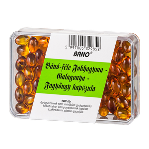 Báno fokhagyma-galagonya-fagyöngy kapszula (100x) termék kép