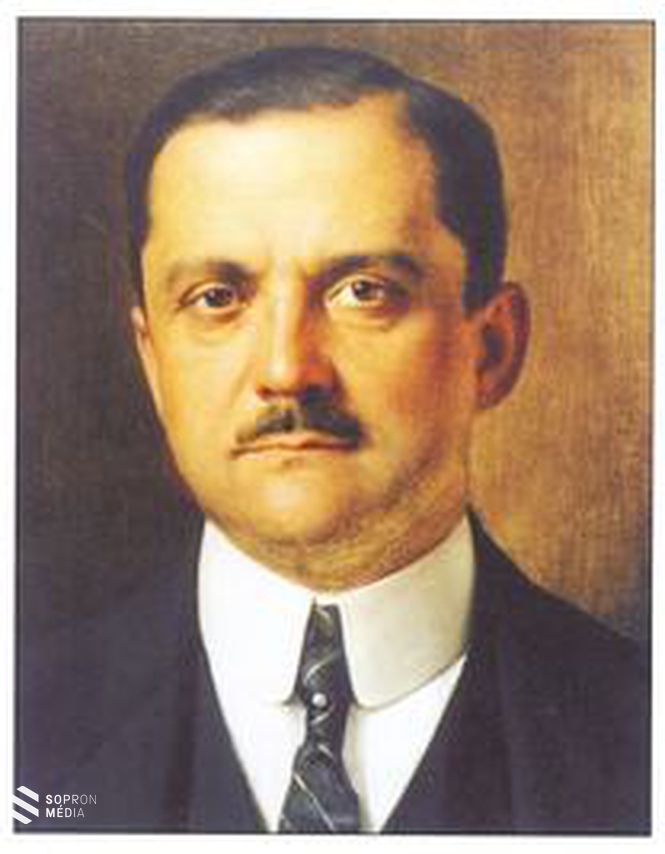 Dr. Sopronyi-Thurner Mihály (1878-1952) Sopron egyik legjelentősebb városvezetője, polgármester a soproni népszavazás idején.