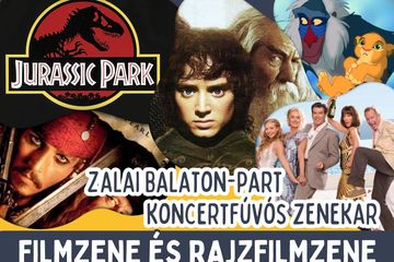 FILMZENE ÉS RAJZFILMZENE KONCERT a Zalai Balaton-part Koncert Fúvószenekar előadásában szolgáltatás képe