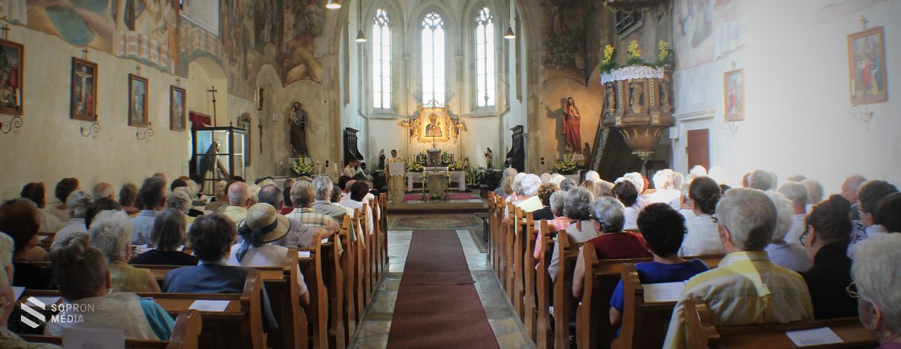 Fekete Mária kegyképének Búcsú ünnepét tartották Bánfalván