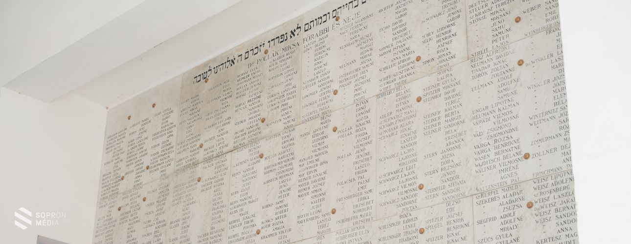 Megemlékeztek a 82 évvel ezelőtt deportált soproni zsidóságról
