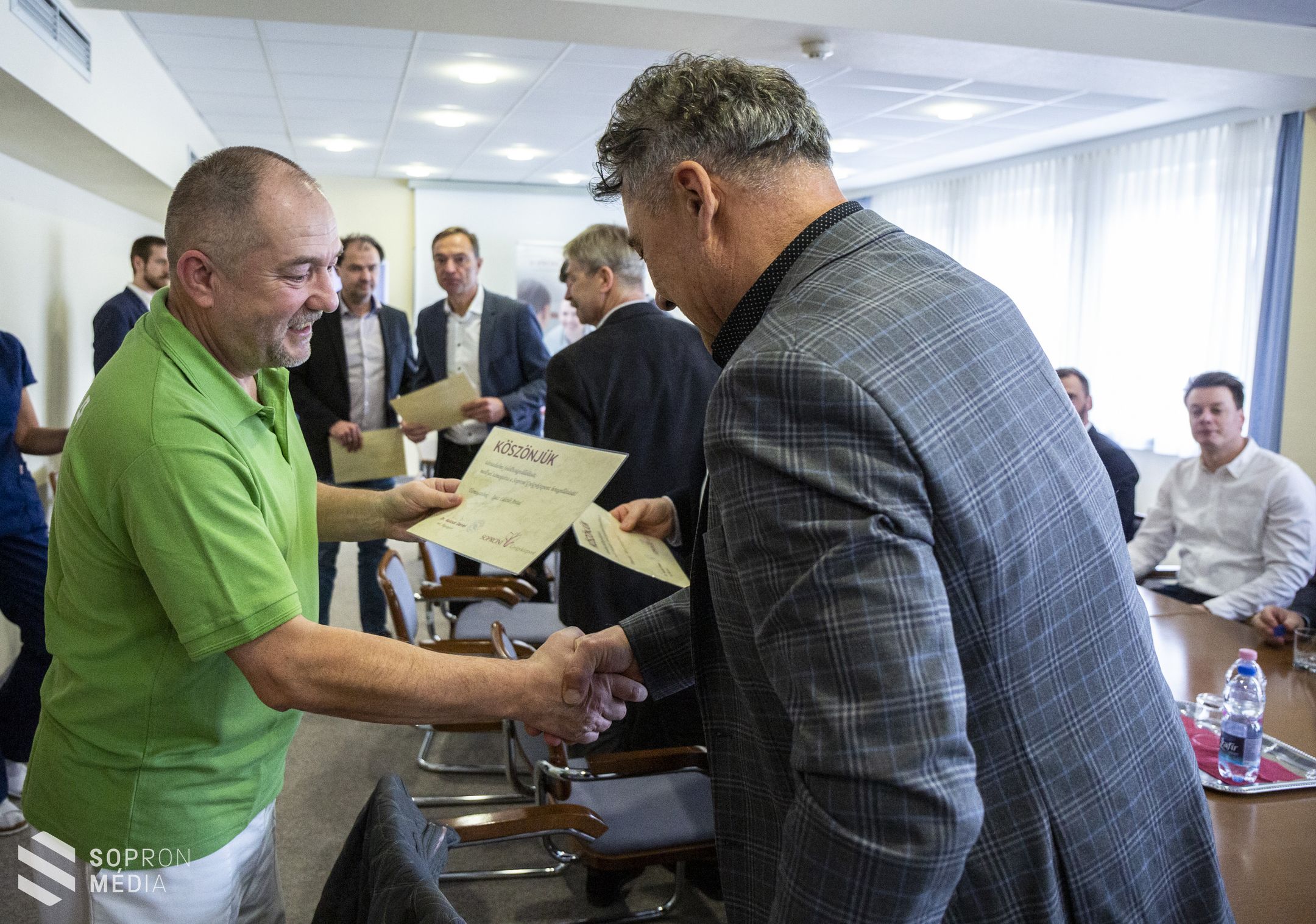 Nagy értékű műszerrel gazdagodott a Soproni Gyógyközpont