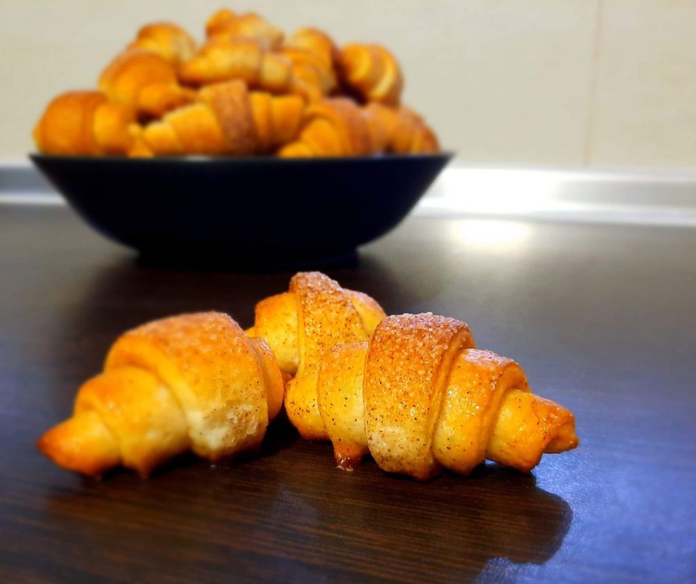 Kürtőskalács kifli