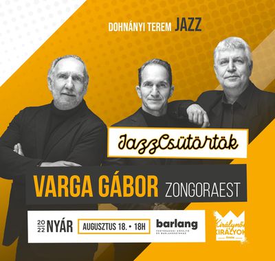 JazzCsütörtök - Varga Gábor zongoraest