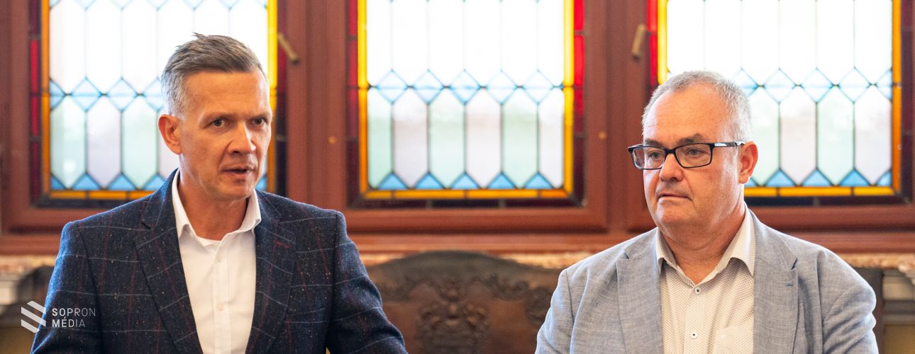 A GYSEV Zrt. projektpartnereit fogadták a városházán