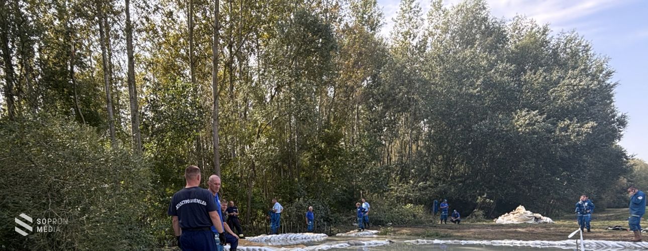 Vármegyénkben elkészültek a védművek
