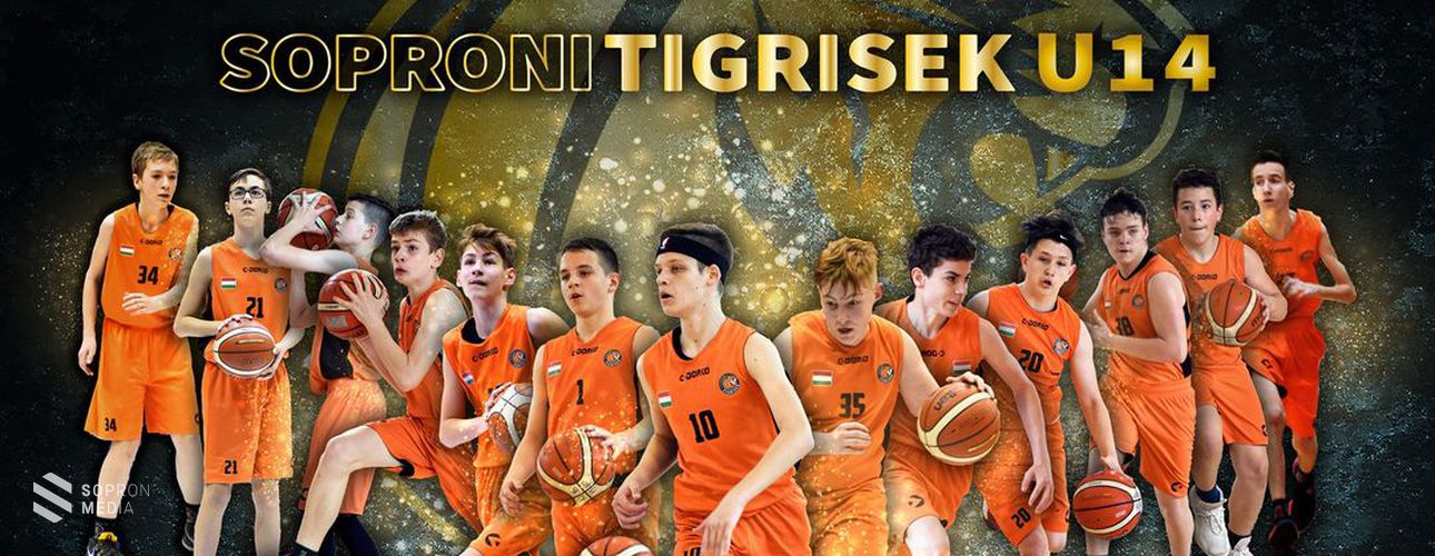 Bajnok a Soproni Tigrisek U14-es csapata
