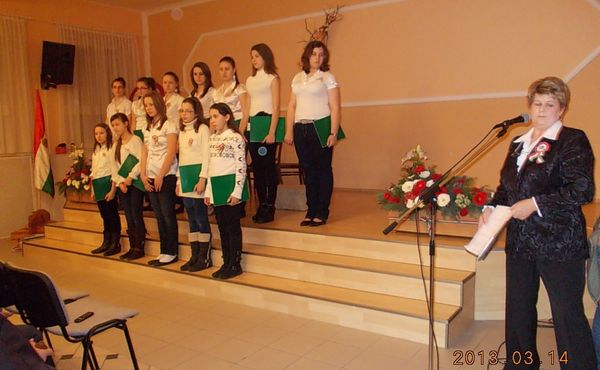 Községi ünnepség 2013. március 15.