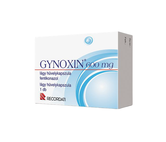 Gynoxin 600 mg lágy hüvelykapszula (1x)