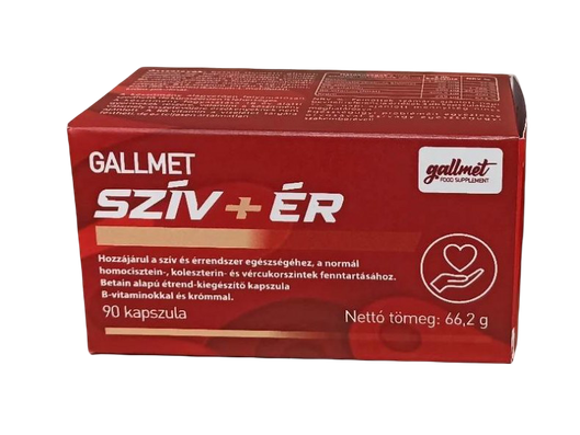 Gallmet Szív+Ér kapszula (90x)