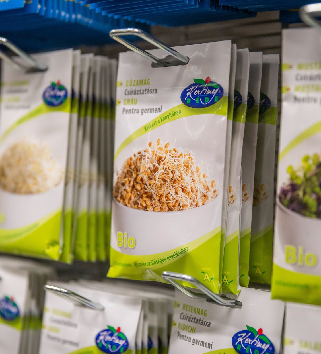 Csíranövények és mikro zöldségek vetőmagjai
