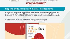 Arizona után Sopronban ad elő – könyvbemutatóra érkezik Dr. Vass Vilmos