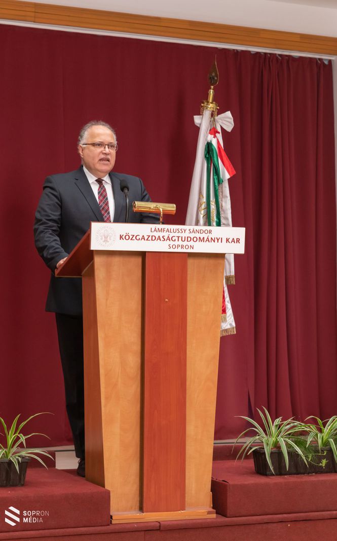 prof. dr. Fábián Attila, a Soproni Egyetem rektora