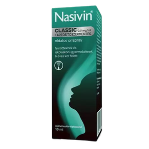 Nasivin Sanft 0,5mg/ml oldatos orrspray (1x10ml) termék kép