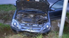 Árokba csapódott az ittas sofőr Fertőhomokon