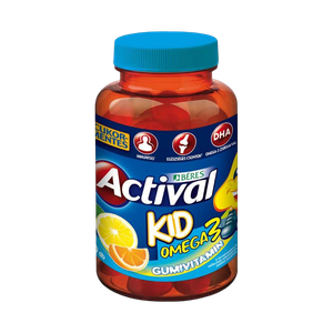 Actival Kid Gumivitamin Omega-3 gumitabletta (50x) termék kép