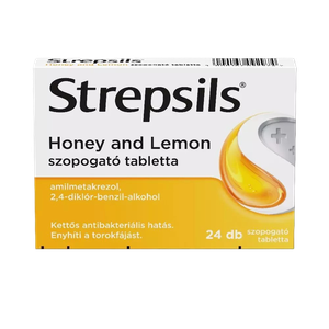 Strepsils Honey and lemon tabletta (24x) termék kép
