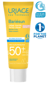 Uriage Bariésun arckrém SPF50+ színezett világos (50ml) termék kép