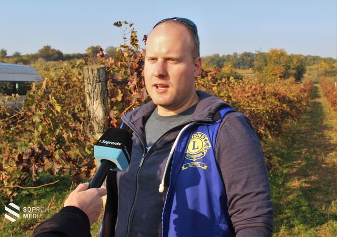 Kulbert Gábor, a Lion Club Sopron elnöke 