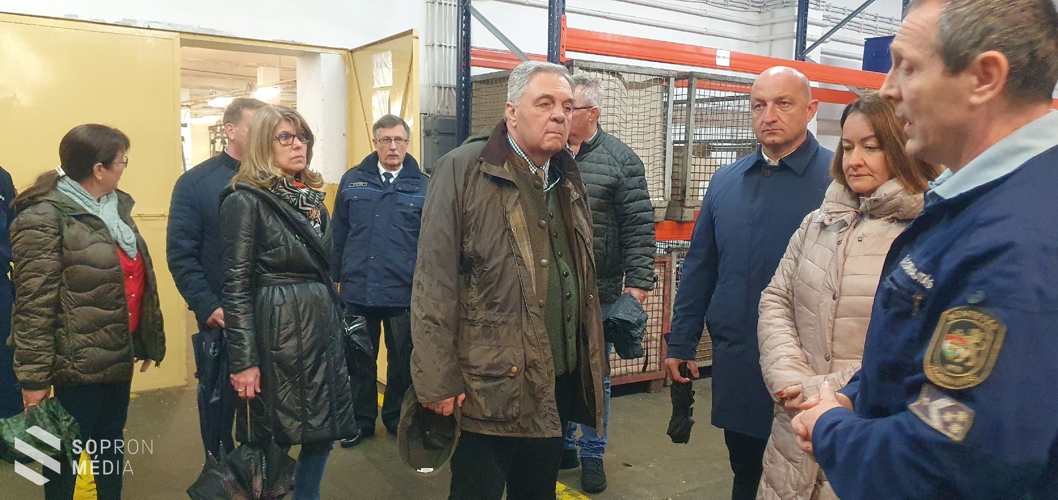 Főispánok látogatása Sopronkőhidán