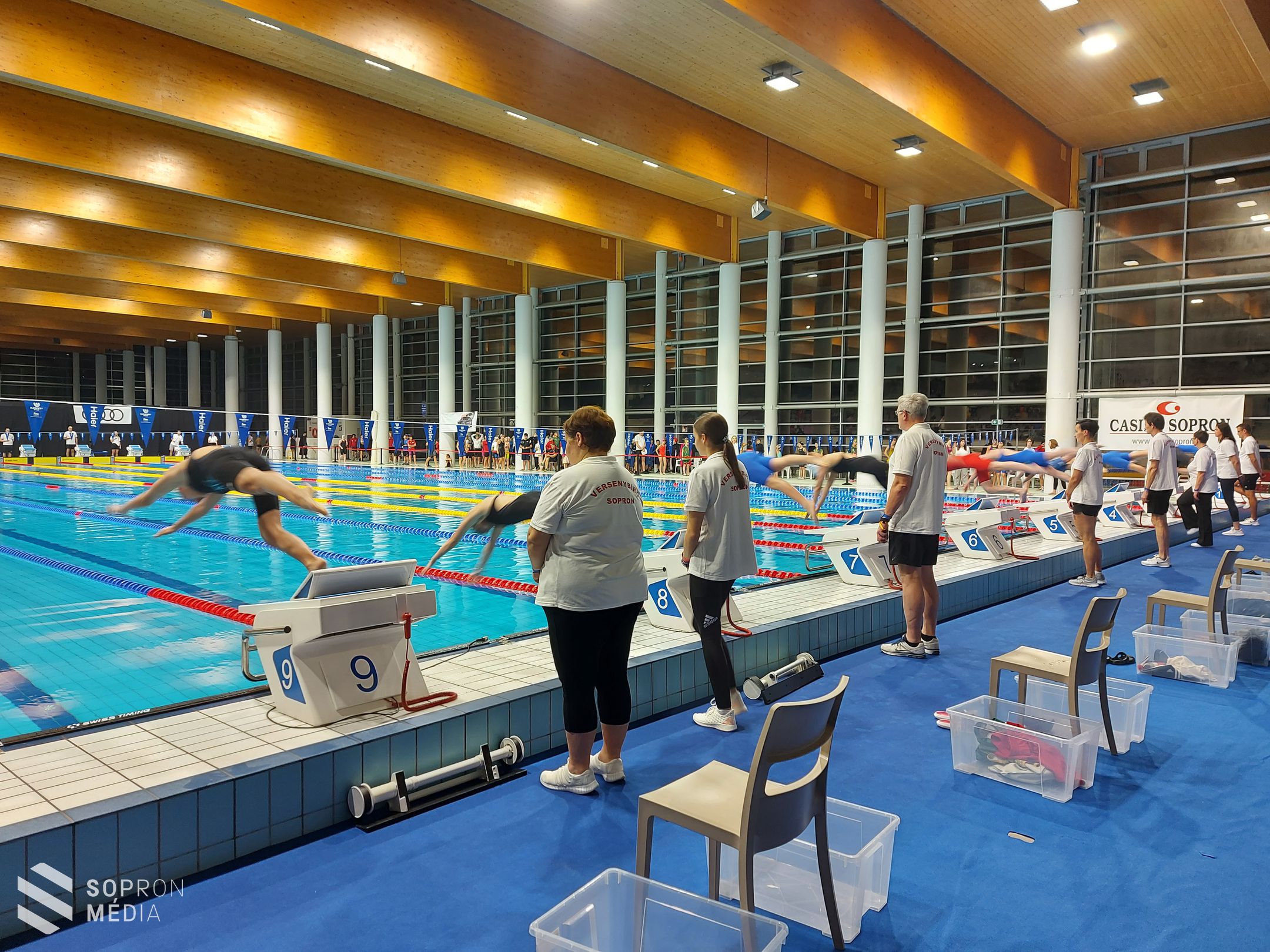 Több mint 400 úszó érkezett a Sopron Openre