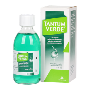Tantum Verde 1,5mg/ml szájnyálkahártyán alk.oldat (240ml üveg) termék kép