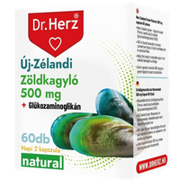 Dr.Herz Zöldkagyló koncentrátum 500 mg kapszula (60x)