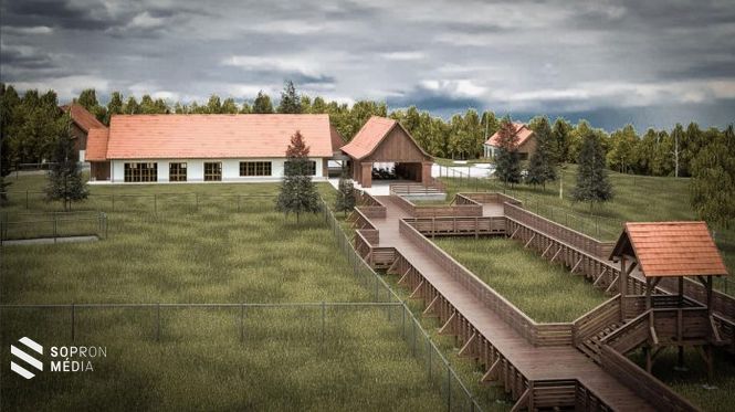 Az Erdő Háza Ökoturisztikai Látogatóközpont látványterve