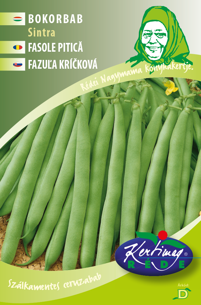 Zöldhüvelyű bokorbab Sintra 50 g termék képe