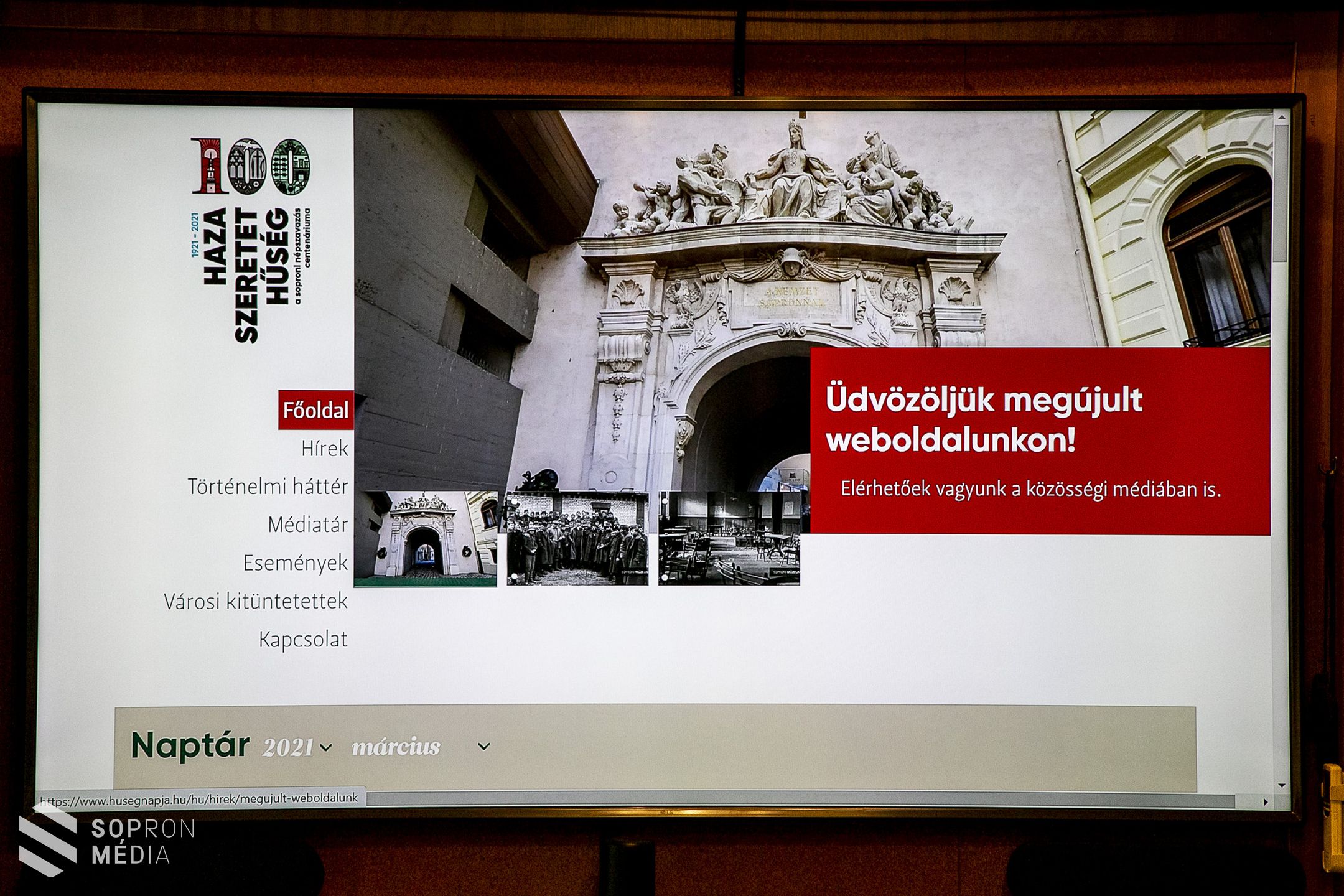 Megújult a husegnapja.hu a centenárium alkalmából 