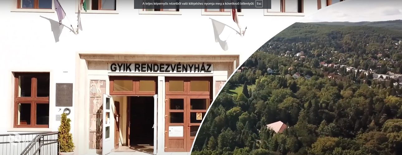 Felkészítették a nyitásra a GYIK Rendezvényházat, erről videó is készült
